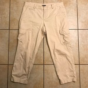 Gap Cream/Tan Cargo Pants Women’s 14